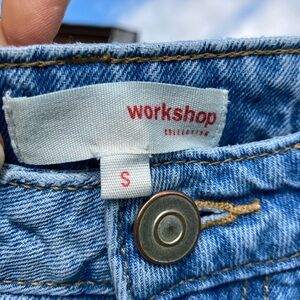 Workshop denim crop jeans